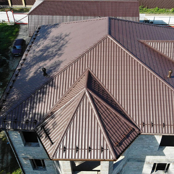 Монтаж сложной крыши и кровли в Сенгилее и Ульяновской области